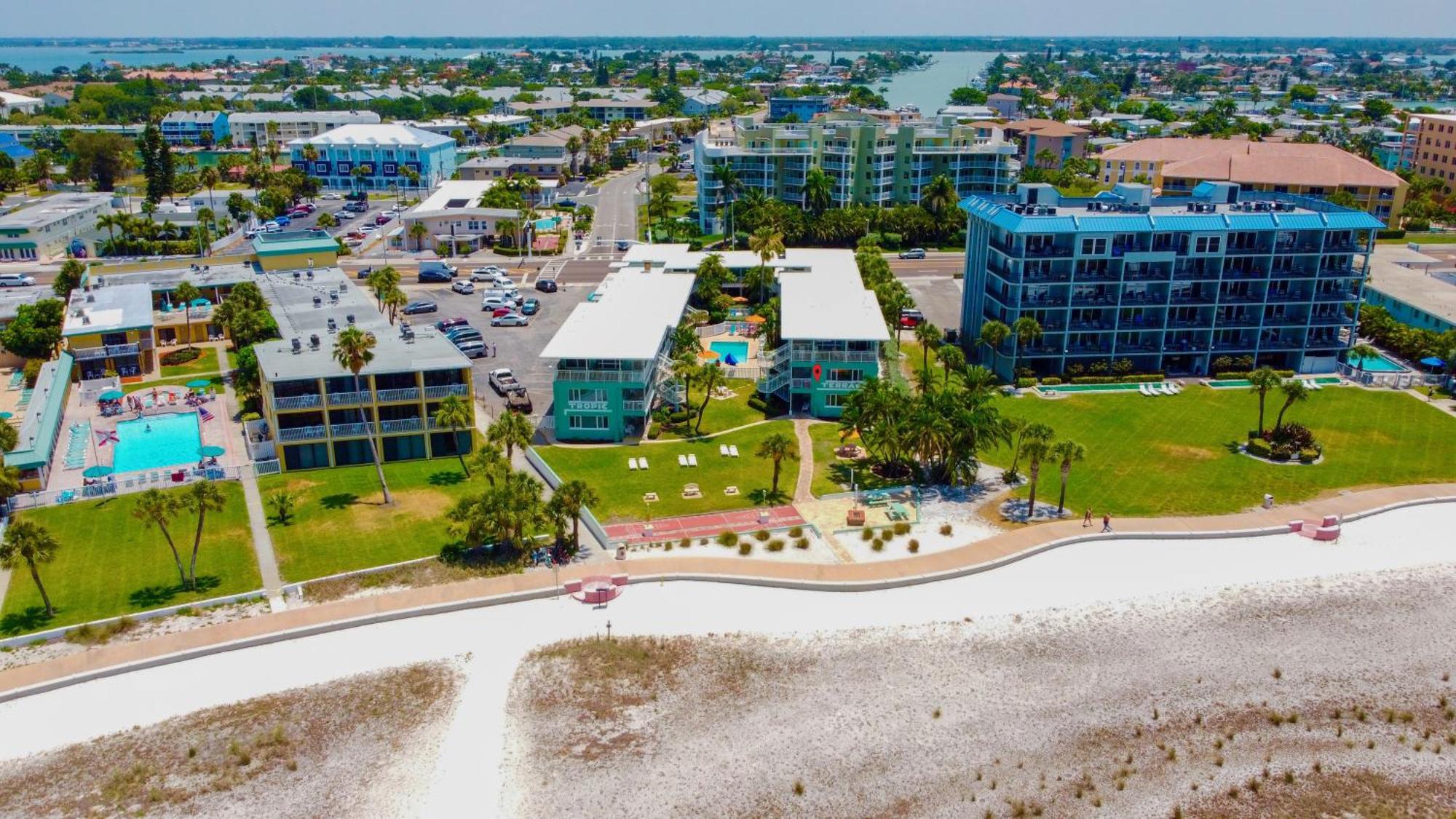 Tropic Terrace #41 - Beachfront Resort St. Pete Beach Dış mekan fotoğraf